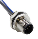 Mueller Electric AI-T00207 AI-T00207 Cordset PG9 PANEL-MT M12 Male TO CUT-END 5 C. 0.5M 62AK6841 New