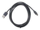 MULTICOMP PRO 83-16851 USB Cable, Type A Plug to Type C Plug, 914.4 mm, 3 ft, USB 2.0, Black
