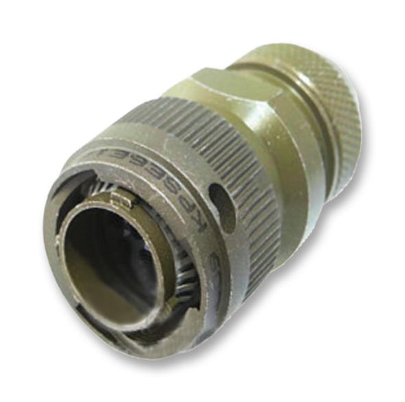 ITT CANNON KPSE6E12-10PDZ. Circular Connector, KPS Series, MIL-DTL-26482 Series I, Straight Plug, 10 Contacts, Crimp Pin