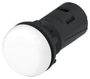 TE CONNECTIVITY - ALCOSWITCH ILE2224WS LED Panel Mount Indicator, Screw Terminal, White, 24 V, 22.5 mm, IP20, IP65
