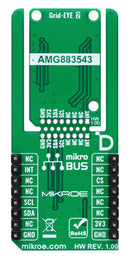 MIKROELEKTRONIKA MIKROE-6208 Add-On Board, Grid-EYE 2 Click, MikroE mikroBUS Compatible Development Boards