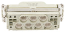Multicomp PRO MP009607 MP009607 Heavy Duty Connector Combination 100A/16A MP-HK Inserts Insert 12+PE Contacts 24B Plug