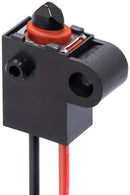 ARATAS D2EW-SC02M BY OMR Microswitch, Sealed, Ultra Subminiature, Pin Plunger, SPST-NC, Wire Leaded, 100 mA, 12 V