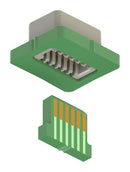 KYOCERA AVX 009159010801906 Card Edge Connector, Dual Side, 1.6 mm, 10 Contacts, Surface Mount, Straight