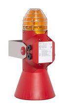 R. STAHL 319452 Audible & Visual Alarm, Red, Blinking/Continuous/Flashing/Rotating, 4 Tone, 114 dBA, IP66, 240 VAC
