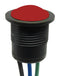 MULTICOMP PRO MPMD16-P2103Z-L001 Industrial Pushbutton Switch, MP Pushbutton Switches Round-Domed, 16 mm, SPDT, Off-(On)