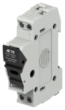 TE CONNECTIVITY 1SNF100037R0000 Fuse Holder, Modular, DIN Rail, 2 Fuses, 32 A, 690VDC, 690VAC, 10mm x 38mm, Screw Clamp