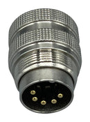 NORCOMP 878-006-103RLS1 CIRCULAR CONNECTOR, PLUG, 6POS, SOLDER