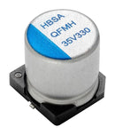 EATON ELECTRONICS EHBSA035M2711010T Hybrid Aluminium Electrolytic Capacitor, V-Chip, 270 µF, ± 20%, 35 V, Radial Can - SMD, 0.02 ohm