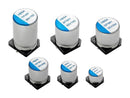 EATON ELECTRONICS EHBSA035M3311012T Hybrid Aluminium Electrolytic Capacitor, V-Chip, 330 µF, ± 20%, 35 V, Radial Can - SMD, 0.014 ohm