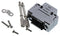 L-COM SDRS09HOT SDRS09HOT D Sub Backshell DE 180&deg; ABS (Acrylonitrile Butadiene Styrene) Body New