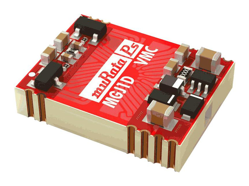 MURATA POWER SOLUTIONS MGJ1D121802VMC-R7 Isolated Surface Mount DC/DC Converter, ITE & Industrial, Module, 1 W, 2 Output, 18 V