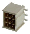 SAMTEC IPL1-103-02-L-D-K Pin Header, Wire-to-Board, 2.54 mm, 2 Rows, 6 Contacts, Surface Mount, Mini Mate IPL1