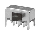 NIDEC COMPONENTS MFS201N-24-Z Slide Switch, Subminiature, DPDT, On-On, Through Hole, MFS Series, 300 mA