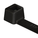 HELLERMANNTYTON T50L.HB3P Cable Tie, Nylon 6.6 HS (Polyamide 6.6 HS) (Heat Stabilised), Black, 390 mm, 4.6 mm, 110 mm