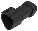 TE CONNECTIVITY - DEUTSCH DT04-3P-CE03 Automotive Connector Housing, Black, DT Series, Receptacle, 3 Ways