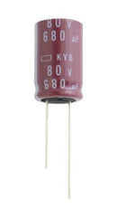 CHEMI-CON EKYB630ELL102MK40S Electrolytic Capacitor, Miniature, 1000 µF, 63 V, ± 20%, Radial Leaded, 10000 hours @ 105°C, Polar