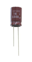 CHEMI-CON EKY-350ELL182MK40S Electrolytic Capacitor, Miniature, 1800 µF, 35 V, ± 20%, Radial Leaded, 10000 hours @ 105°C, Polar