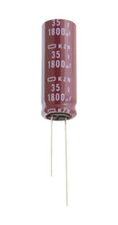 CHEMI-CON EKZN630ELL331MJ25S Electrolytic Capacitor, Miniature, 330 µF, 63 V, ± 20%, Radial Leaded, 10000 hours @ 105°C, Polar