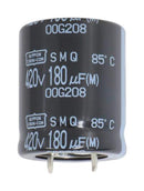 CHEMI-CON ESMQ451VSN471MR45S Electrolytic Capacitor, 470 µF, 450 V, ± 20%, Snap-In, 2000 hours @ 85°C