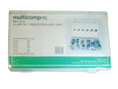 MULTICOMP PRO MP014765 Rubber Insulated Clamp, 28 Pieces of 10mm, 13mm, 16mm, 19mm, 27mm, 35mm Clamp Assortment