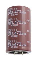 CHEMI-CON ELXS421VSN331MA30S Electrolytic Capacitor, 330 µF, 420 V, ± 20%, Snap-In, 5000 hours @ 105°C