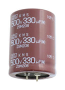 CHEMI-CON EKMS251VSN152MA40S Electrolytic Capacitor, 1500 µF, 250 V, ± 20%, Snap-In, 3000 hours @ 105°C