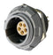 MULTICOMP PRO MCP-P1SRG05PGG Circular Connector, MCP IP50 Push Pull, Panel Mount Receptacle, 5 Contacts, PCB Socket