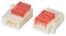 3M 37A03-E121-W00 FL 500 IDC Connector, 30-24 AWG, IDC Plug, Male, 2 mm, 1 Row, 3 Contacts, Cable Mount