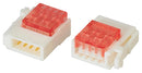 3M 37A04-E121-W00 FL 500 IDC Connector, 30-24 AWG, IDC Plug, Male, 2 mm, 1 Row, 4 Contacts, Cable Mount