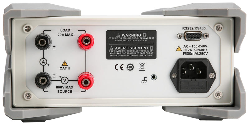 MULTICOMP PRO MP701125 Power Analyser, 20A, RS-232/RS-485, Current, Frequency, Power, Power Factor, Voltage, 3V to 600V