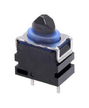 ARATAS D2EW-A03DS Microswitch, Side Slot Mount Structure, Ultra Subminiature, Pin Plunger, SPST-NO, PC Pin, 100 mA