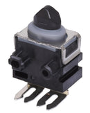 ARATAS D2EW-R5-B03L Microswitch, Post Mount, Parallel Ckt, Ultra Subminiature, Pin Plunger, SPST-NO, Press Fit, 18 V