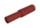 HIRSCHMANN TEST AND MEASUREMENT 973610101 Banana Test Connector, 4mm Plug-2mm Socket Adapter, Plug, Receptacle, Cable Mount, 10 A, 1 kV