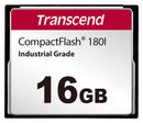 TRANSCEND TS16GCF180I Flash Memory Card, Compact Flash Card, 16 GB