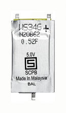 SCHURTER 3-153-415 Supercapacitor, Prismatic, Low ESR Single Cell, 0.32 F, 2.5 V, Solder