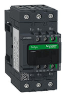 SCHNEIDER ELECTRIC LC1D65AKUE Contactor, LC1D, 65 A, DIN Rail, Panel, 690 VAC, 3PST-NO, 3 Pole, 37 kW