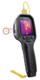 FLIR TG268 Thermal Imager, w/Bullseye Laser/Type K Thermocouple, -25 °C, 400 °C, 160 x 120, 0.05 °C, 44° x 57°