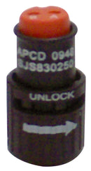 AMPHENOL PCD SJS830250 CIRCULAR CONNECTOR PLUG SIZE 22 2 POSITION, IN LINE