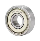 MULTICOMP PRO MP-608-ZZ Ball Bearing, Deep Groove, 8mm Internal Diameter, 22mm External Diameter, 7mm Width, Steel