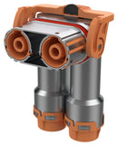 AMPHENOL SINE/TUCHEL C215 2AK11 070 01 High Power Connector, A-Code, 2Pos, PowerMate Series, Plug, 1.5 kVDC, 520 A, Cable Mount, Crimp