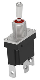 TE CONNECTIVITY - ALCOSWITCH DST12SS351 Toggle Switch, Sealed, On-None-(On), SPDT, Non Illuminated, DST Series, Panel Mount, 12 A