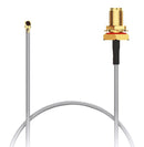 GCT CABLE 161 RF-100-A-1 RF / Coaxial Cable Assembly, 3GHz, IP67, IP68, 3.9 ", 100 mm, RG178, IPEX MHF Right Angled Plug