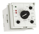 PELTEC 502 Analogue Timer, IP40, 500 Series, Multifunction, 50 ms, 30 Days, 10 Ranges, 2 Changeover Relays