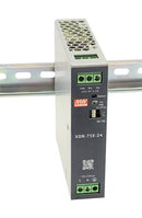 MEAN WELL XDR-75E-36 AC/DC DIN Rail Power Supply (PSU), ITE, Industrial & Laboratory Equipment, 1 Output, 75.6 W, 36 V
