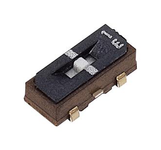 NIDEC COMPONENTS CJS-1201TA1 Slide Switch, SPDT, On-On, Surface Mount, CJS Series, 100 mA