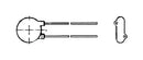 VISHAY 562R10TST47. CERAMIC CAPACITOR 470PF, 1000V, X5F, 10%