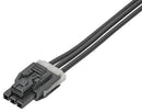 MOLEX 145130-0301 Cable Assembly, Nano-Fit Receptacle to Nano-Fit Receptacle, 3 Ways, 2.5 mm, 1 Row, 150 mm, 5.9 "