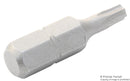 TR FASTENINGS H0.250 25 M4STPB SF T45 Hex Driver Bit, Power Bit Series, Torx, Steel, T45 Bit, 25 mm Overall