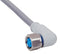 SICK DOL-0803-W02MNI Sensor Cable, Grey, M8 Receptacle, Free End, 3 Positions, 2 m, 6.6 ft